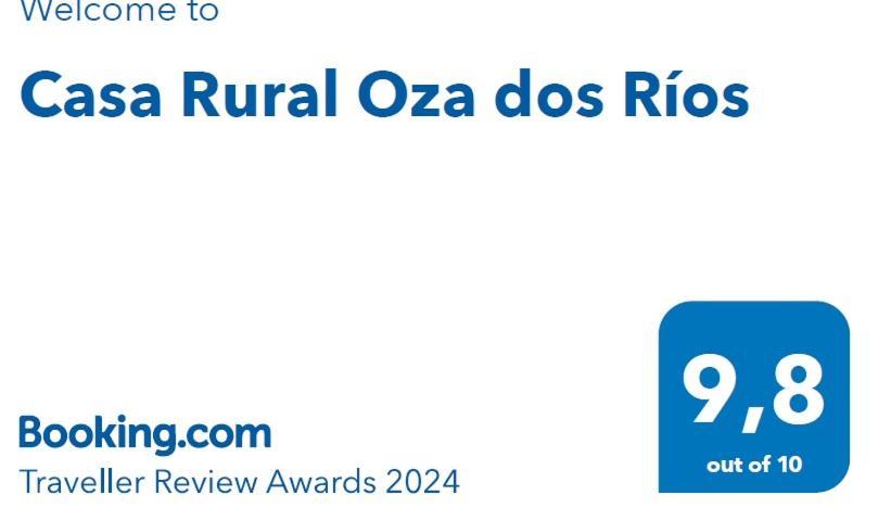 Casa Rural Oza de los Ríos Exteriér fotografie